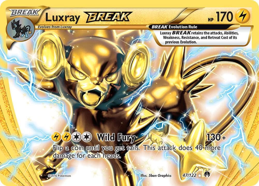 Luxray BREAK BREAK