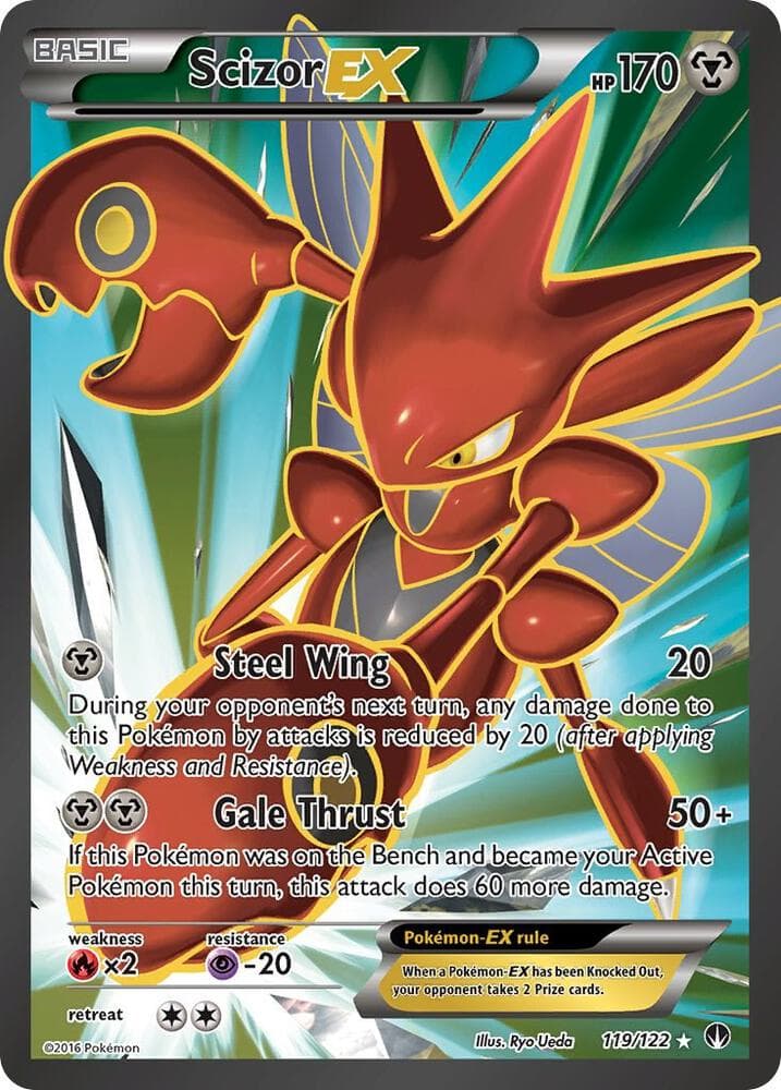 Scizor EX Full Art Basic
