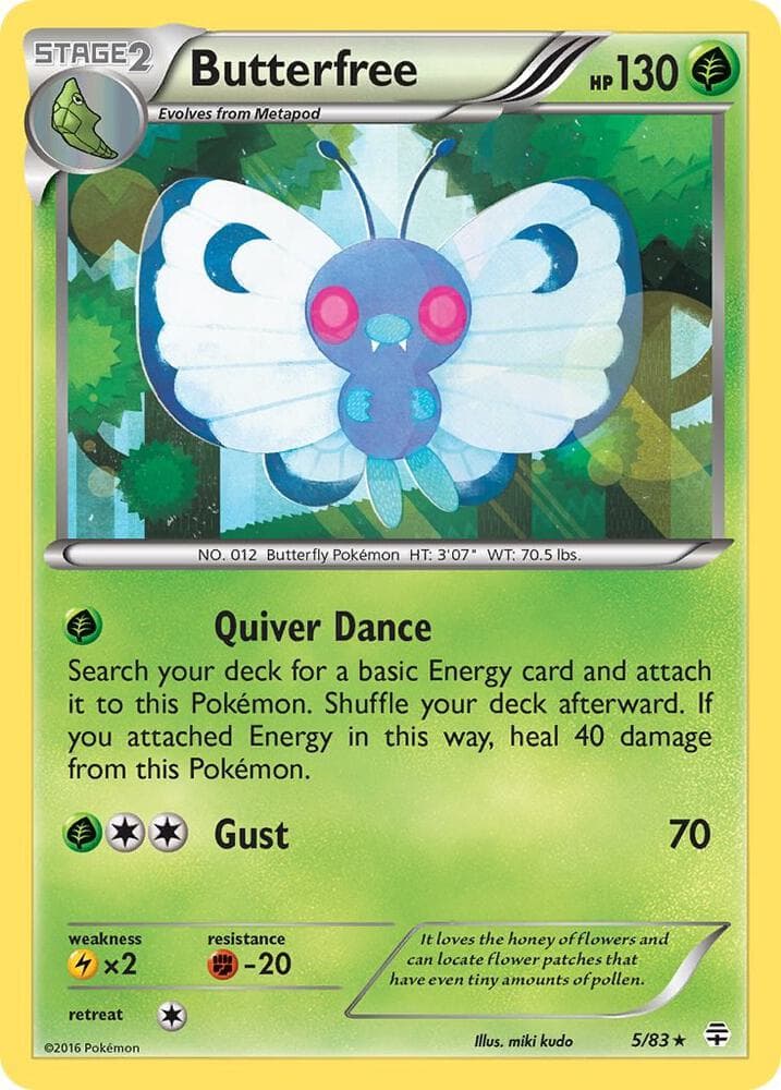 Butterfree Stage 2
