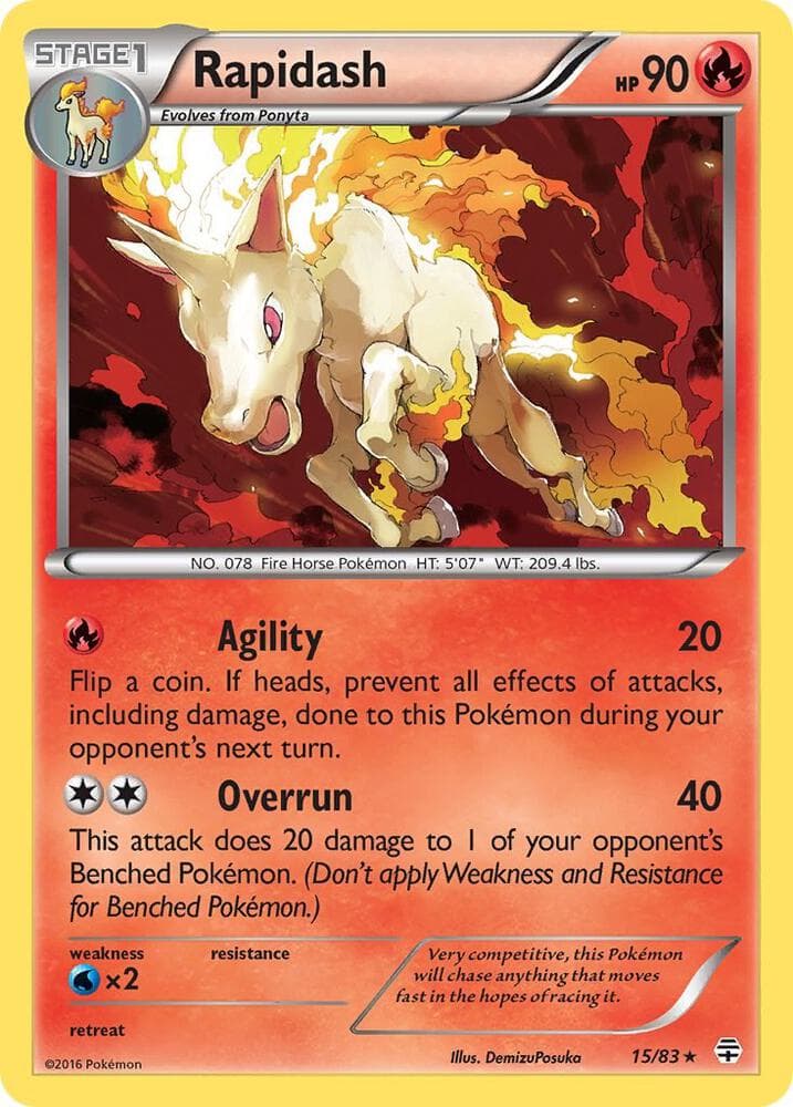 Rapidash Stage 1