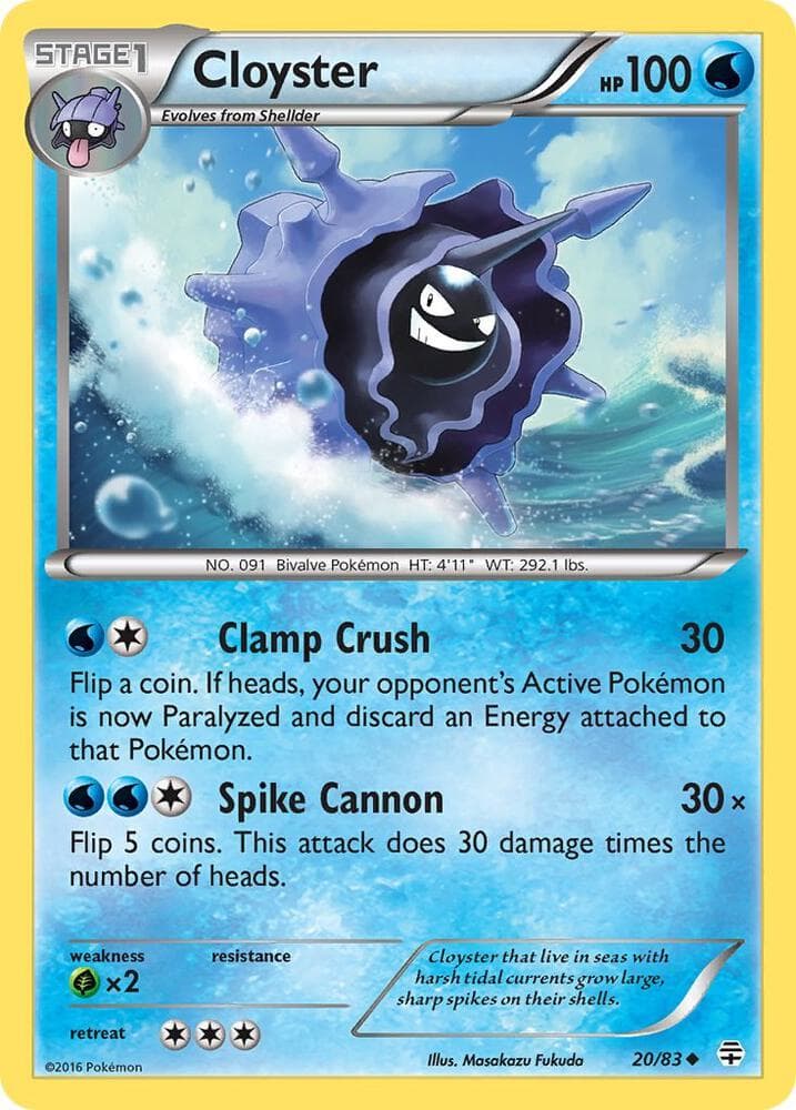 Cloyster Stage 1