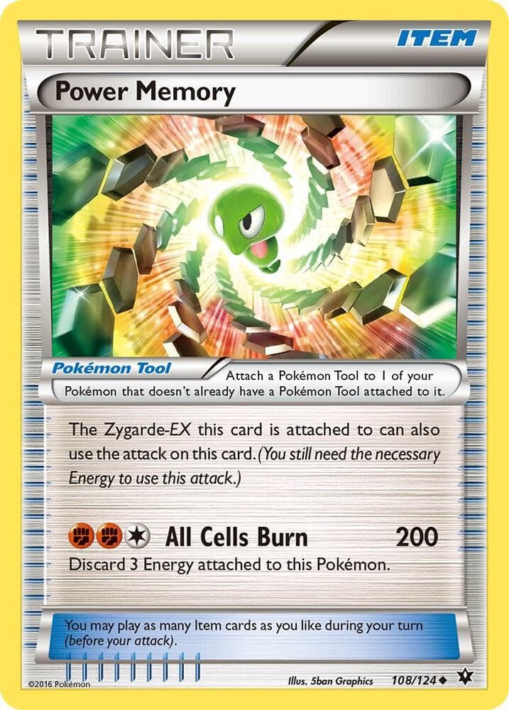 Power Memory Pokémon Tool