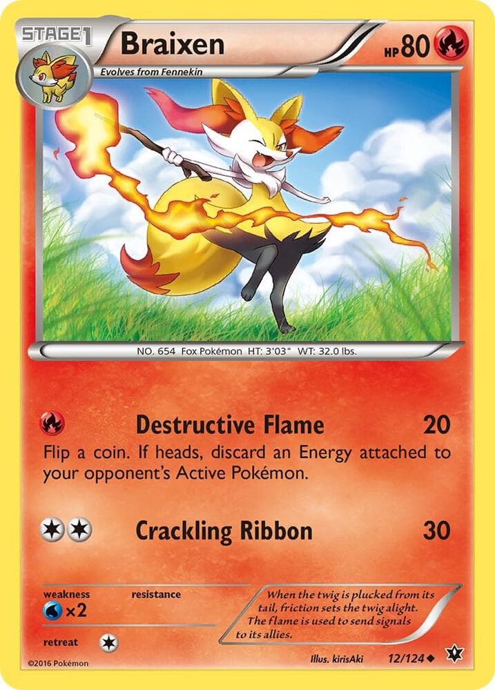 Braixen Stage 1