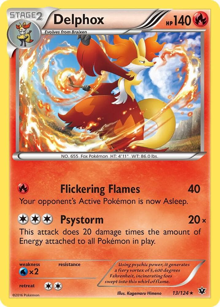 Delphox Stage 2