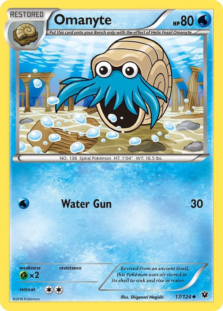 Omanyte Restored