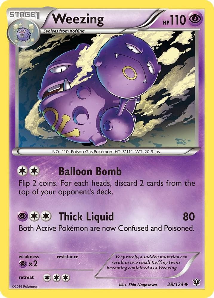 Weezing Stage 1