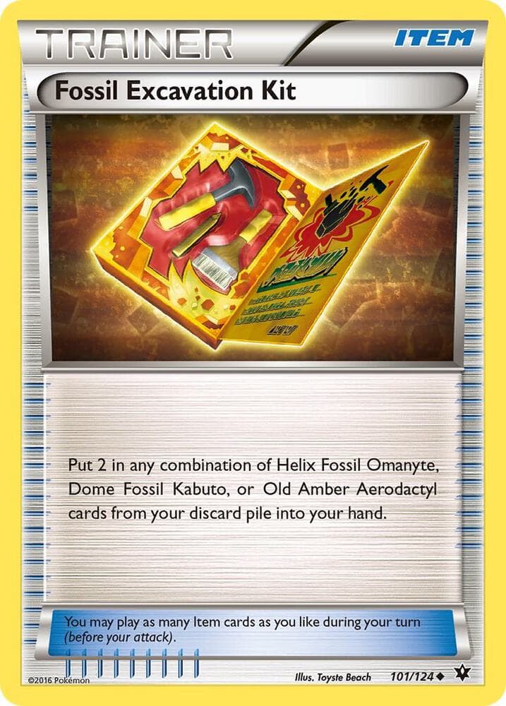 Fossil Excavation Kit Item