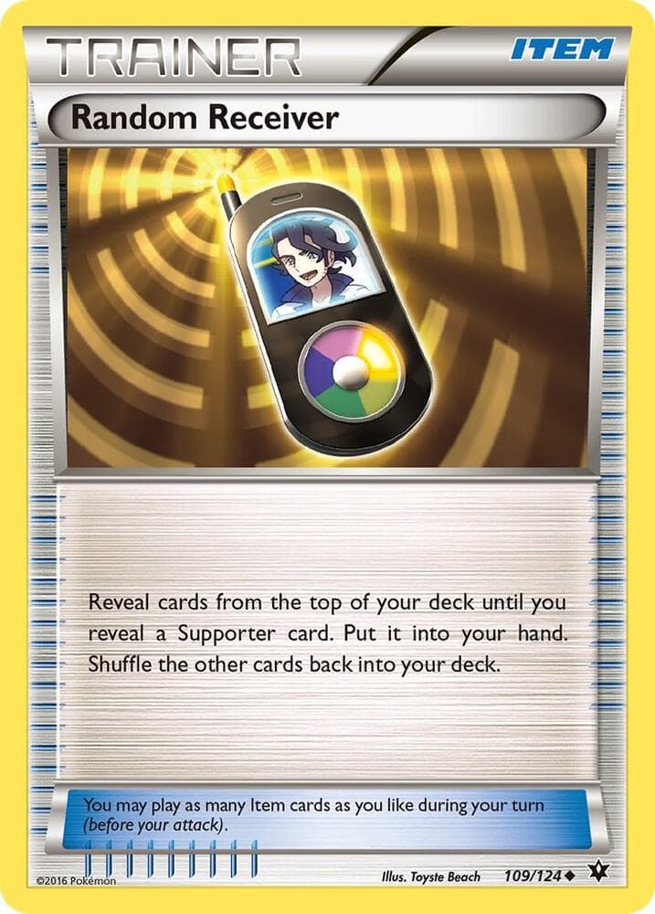 Random Receiver Item