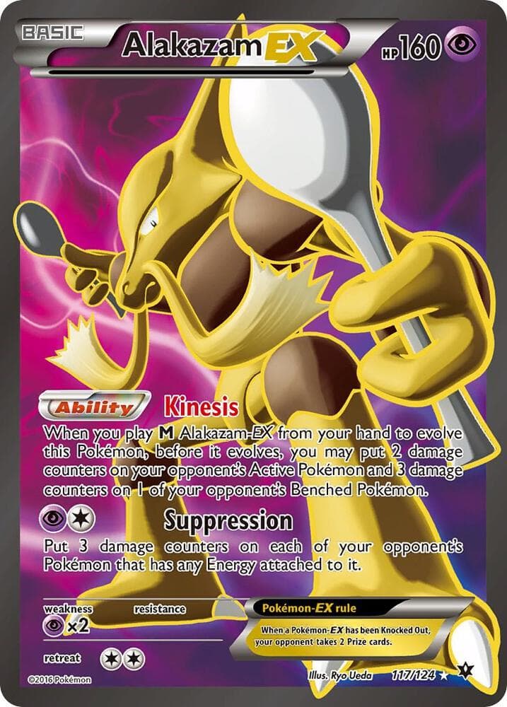 Alakazam EX Full Art Basic