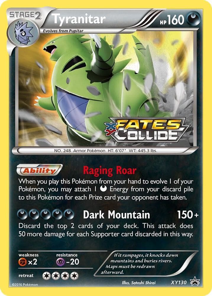 Tyranitar Prerelease Stage 2