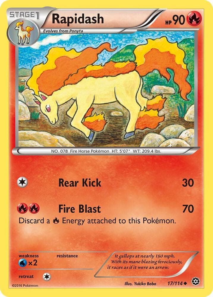 Rapidash Stage 1