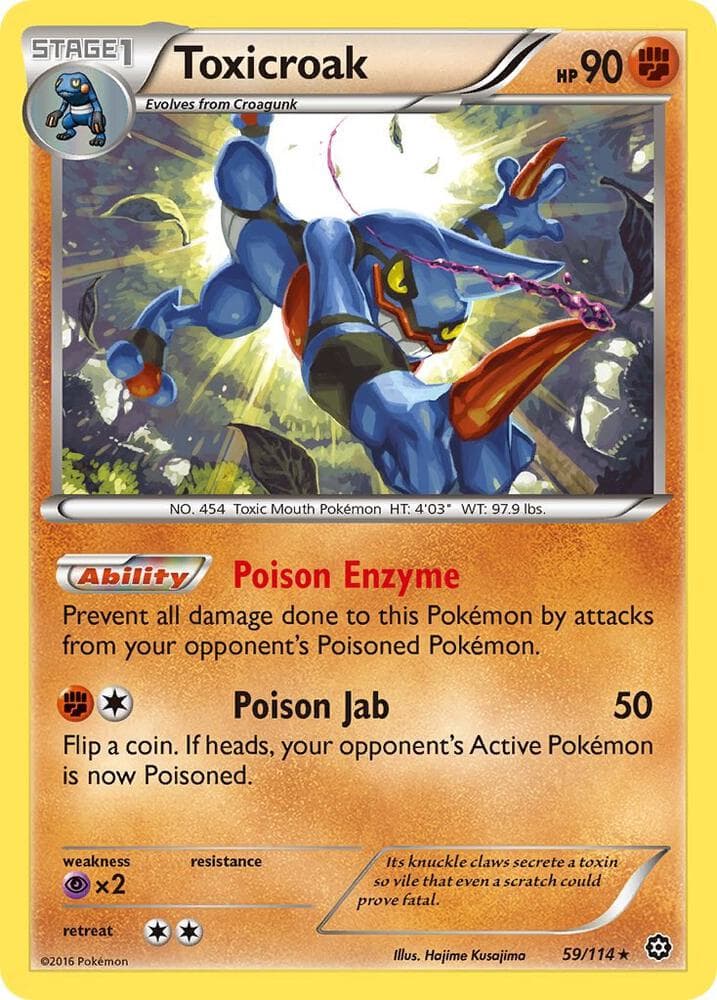 Toxicroak Stage 1