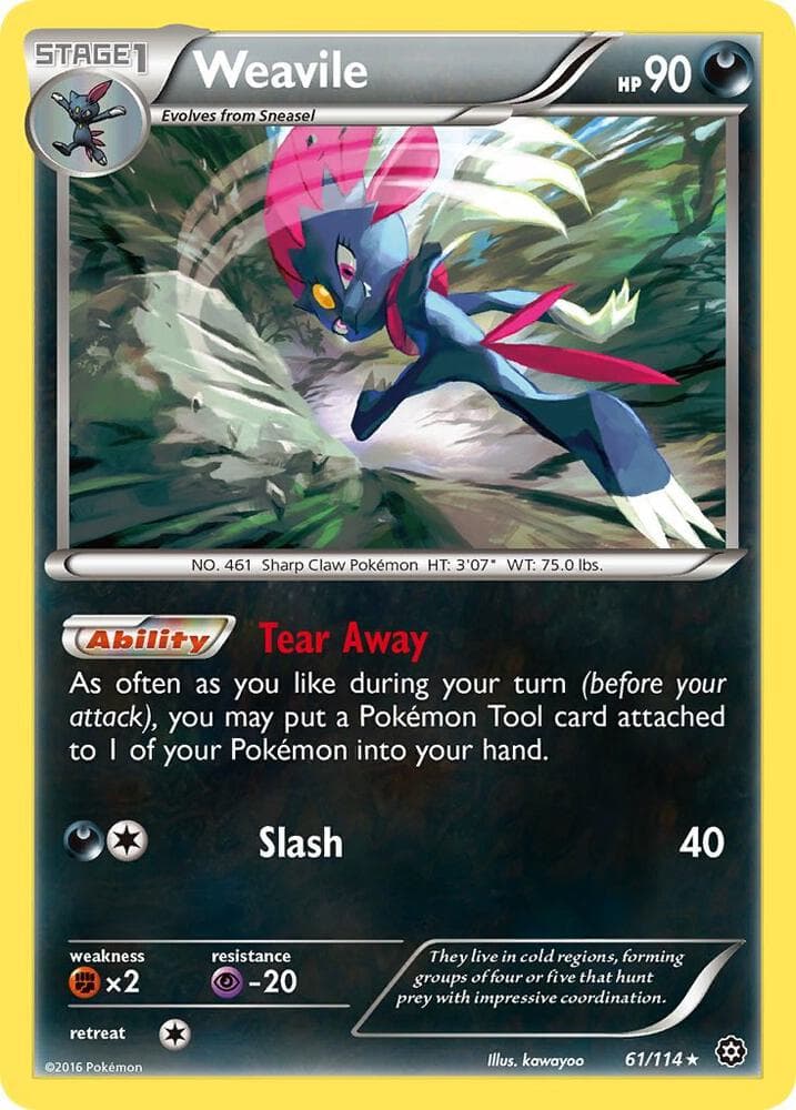 Weavile Stage 1