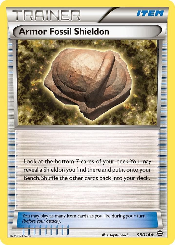 Armor Fossil Shieldon Item