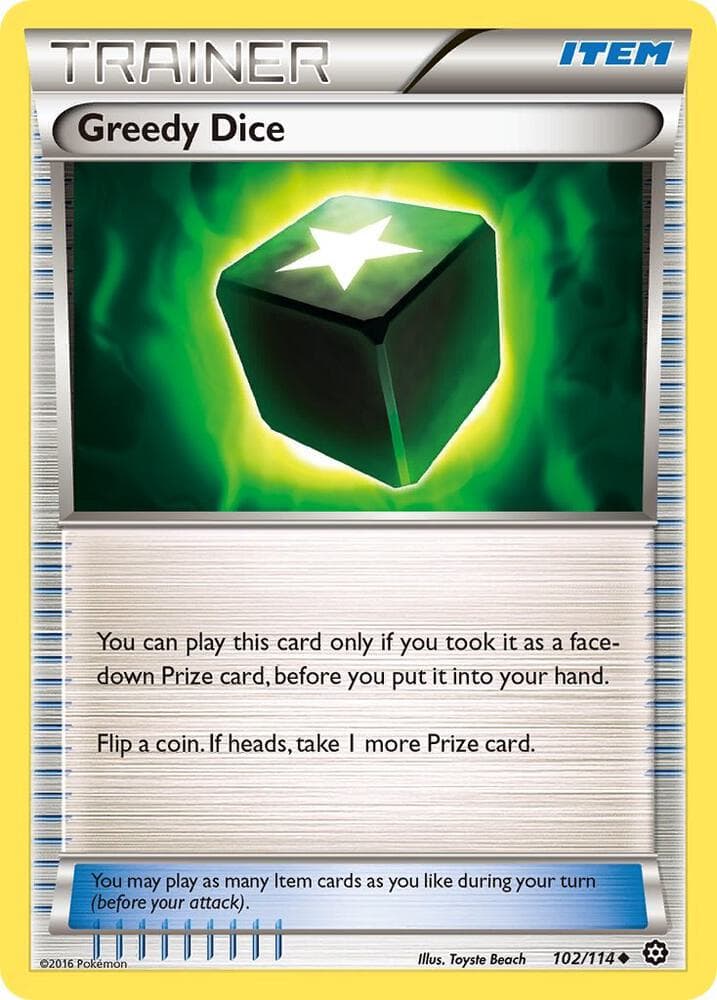 Greedy Dice Item