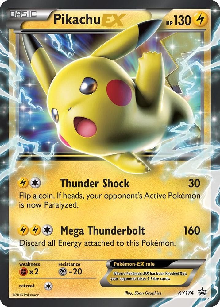 Pikachu EX XY174 Basic