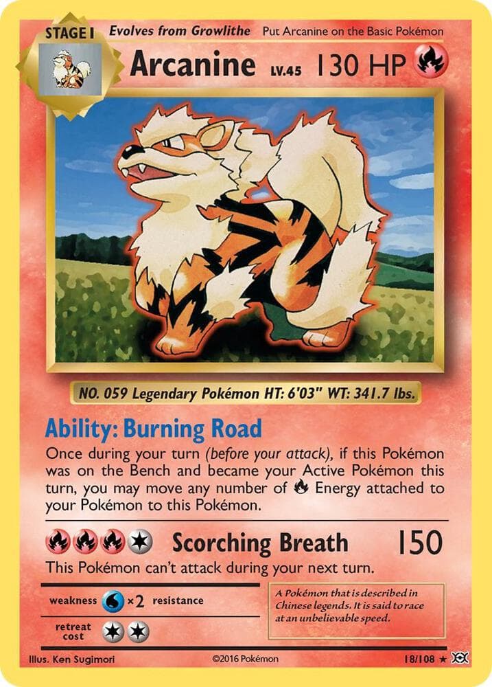 Arcanine Stage 1