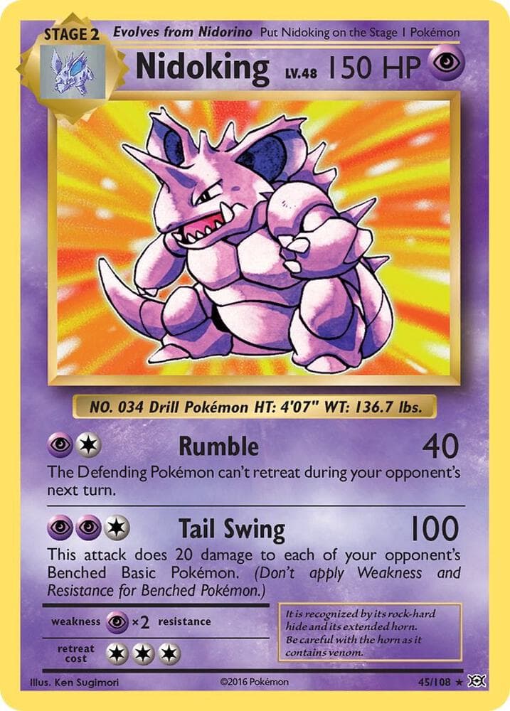 Nidoking Stage 2