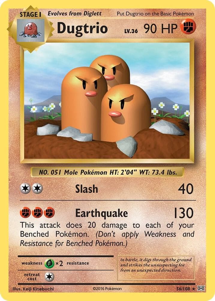 Dugtrio Stage 1