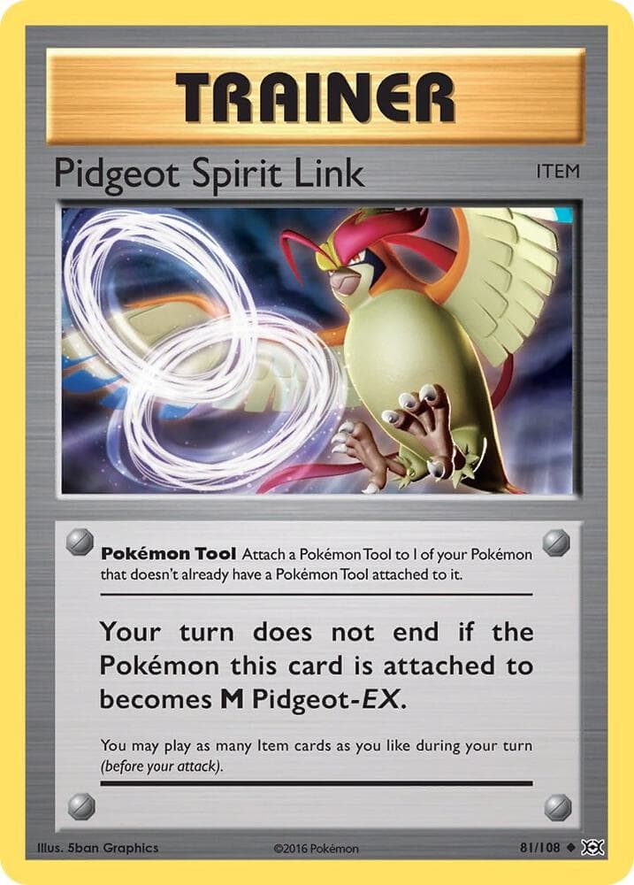Pidgeot Spirit Link Pokémon Tool