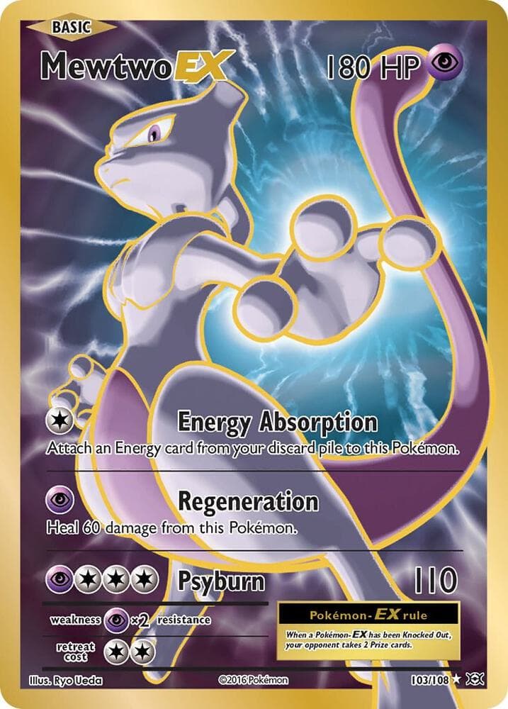 Mewtwo EX Full Art Basic