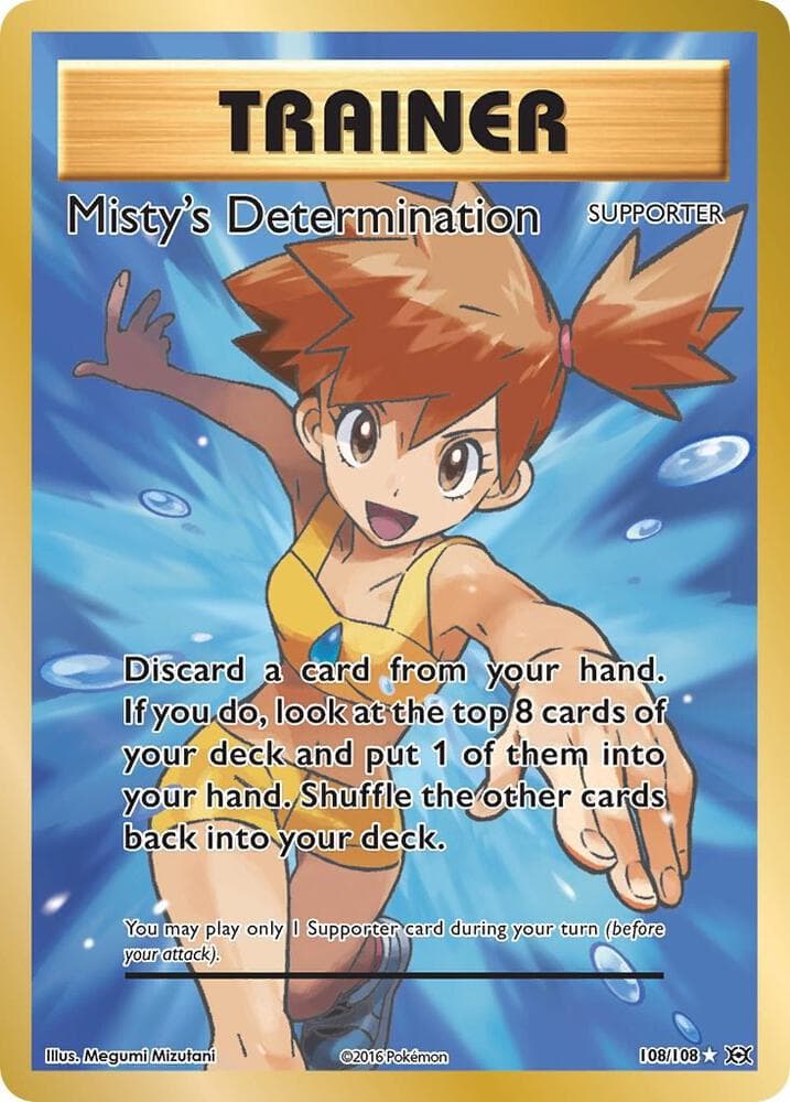 Mistys Determination Full Art Supporter