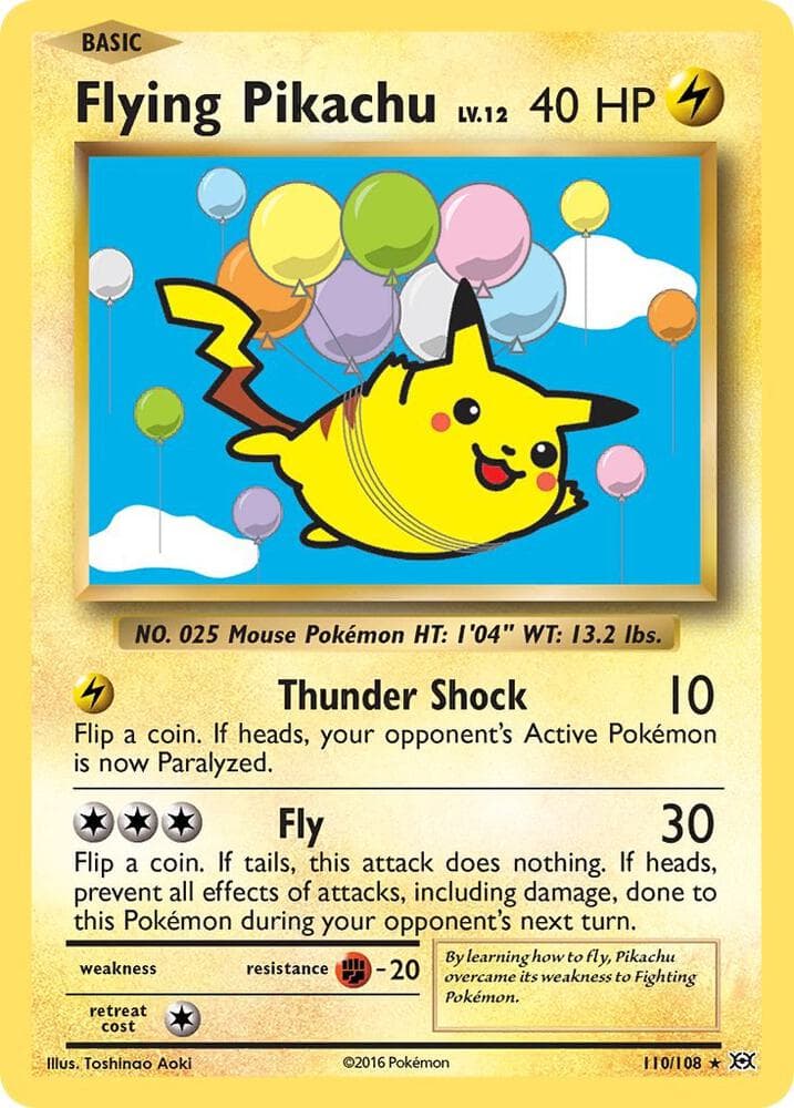 Flying Pikachu Basic