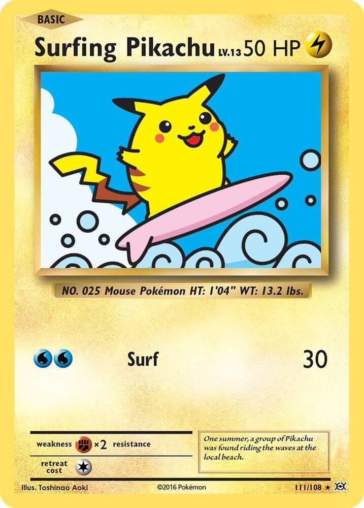 Surfing Pikachu Basic