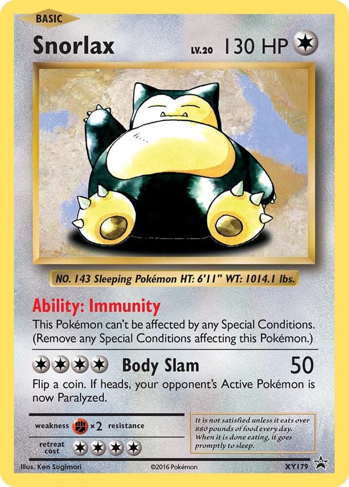 Snorlax XY179 Basic