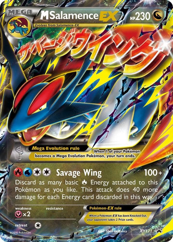 M Salamence EX XY171 MEGA