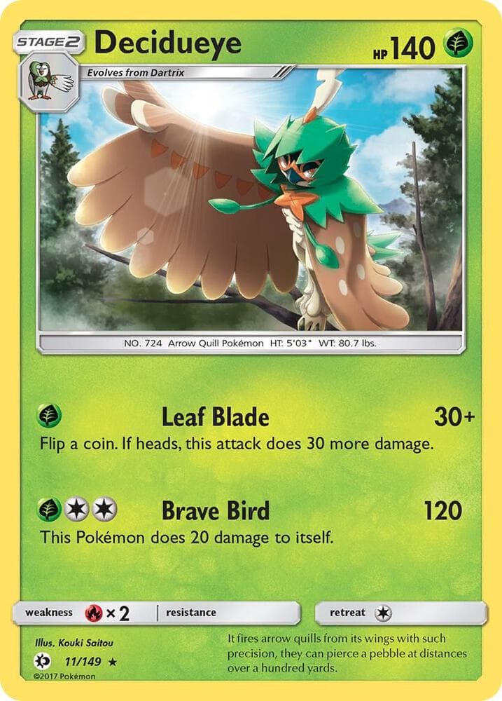 Decidueye Stage 2