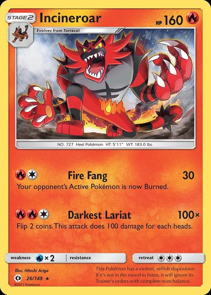 Incineroar Stage 2