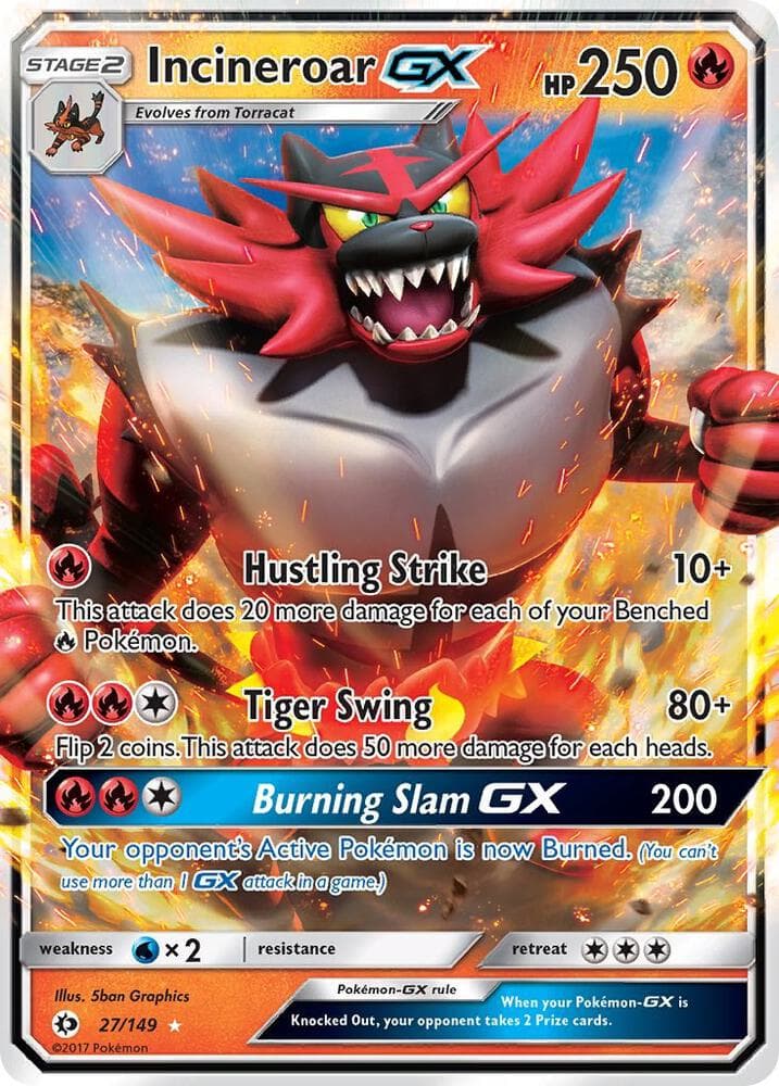Incineroar GX Stage 2