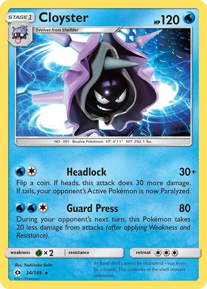Cloyster Stage 1