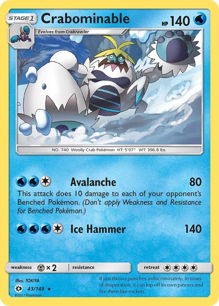 Crabominable Stage 1