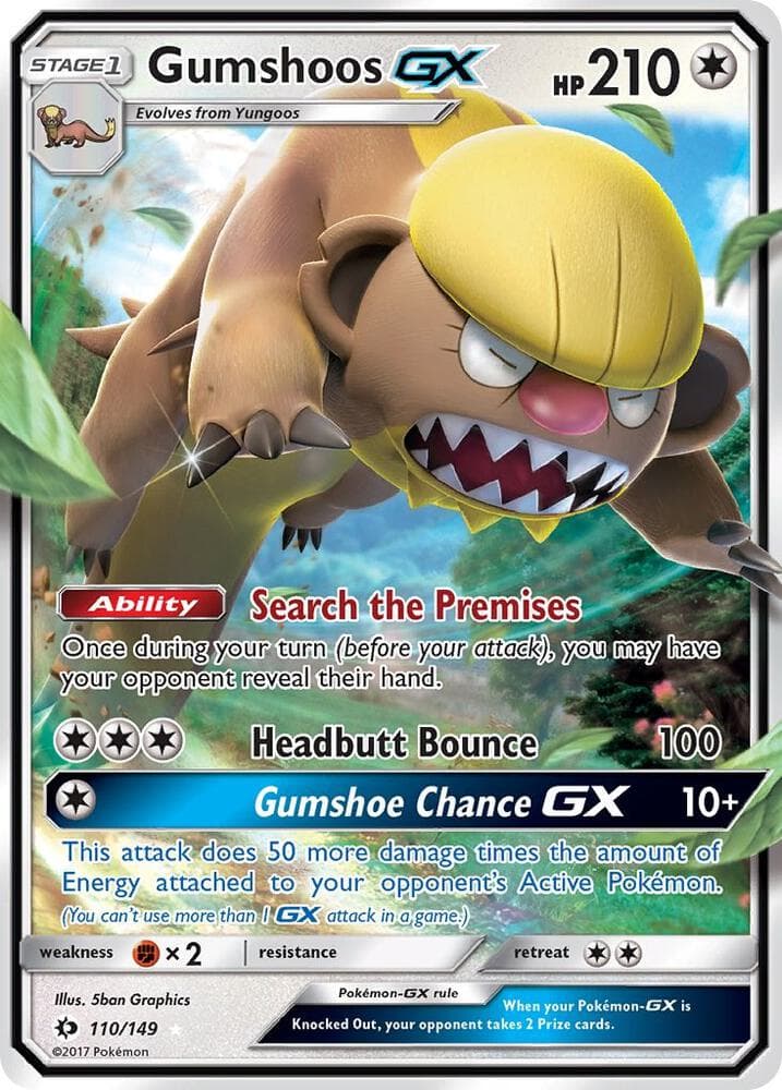 Gumshoos GX Stage 1