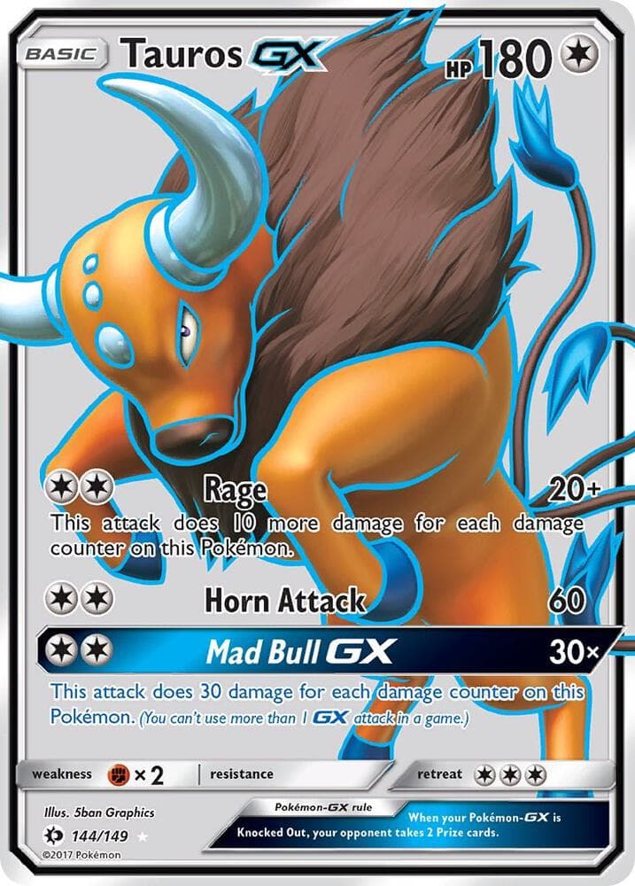 Tauros GX Full Art Basic