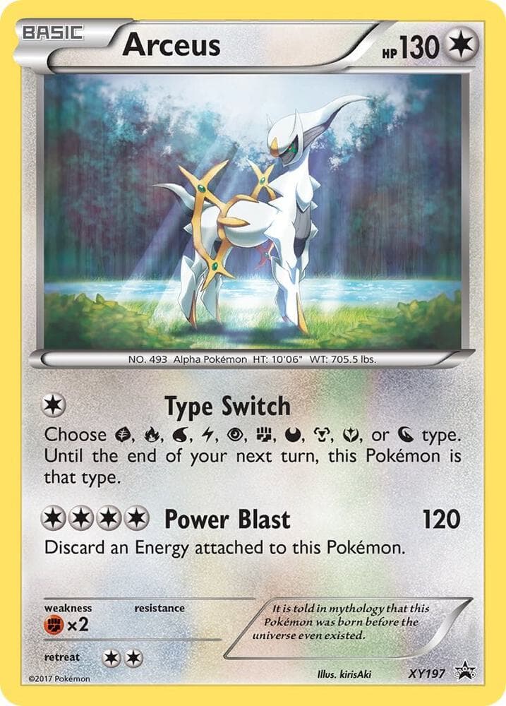 Arceus XY197 Basic