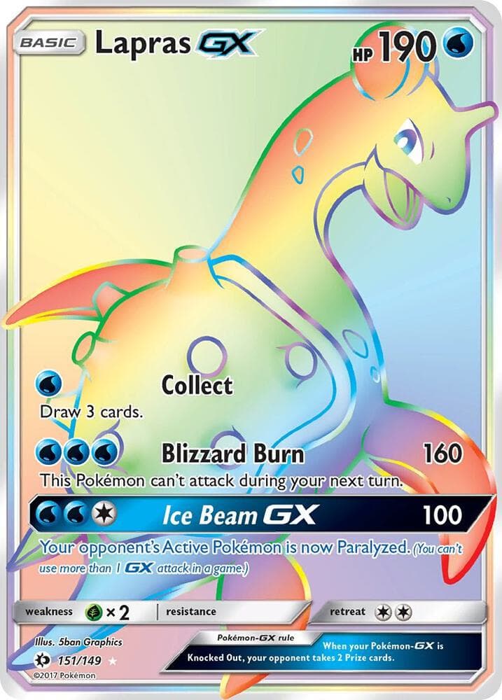Lapras GX Secret Basic