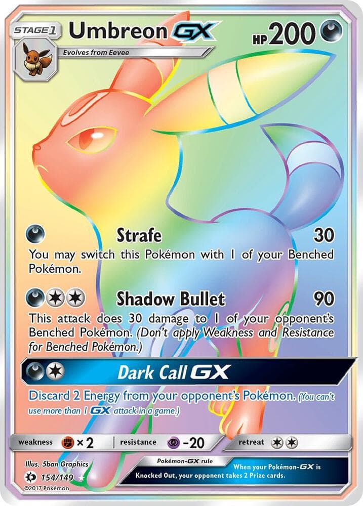 Umbreon GX Secret Stage 1