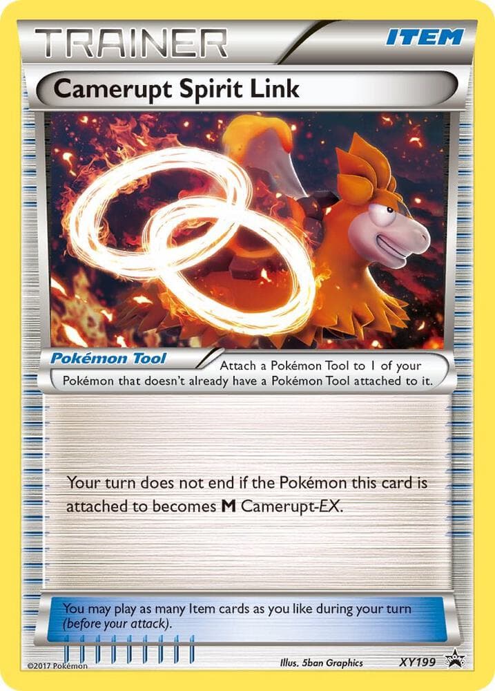 Camerupt Spirit Link XY199 Pokémon Tool