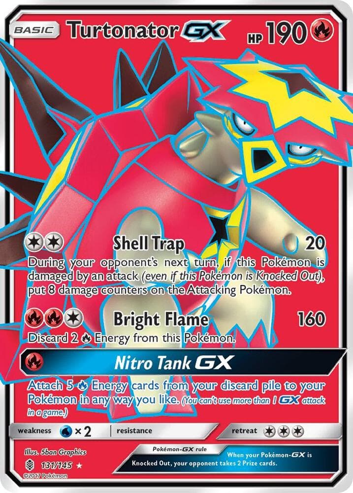 Turtonator GX Full Art Basic