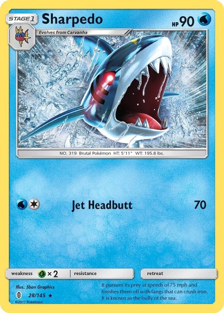 Sharpedo Stage 1