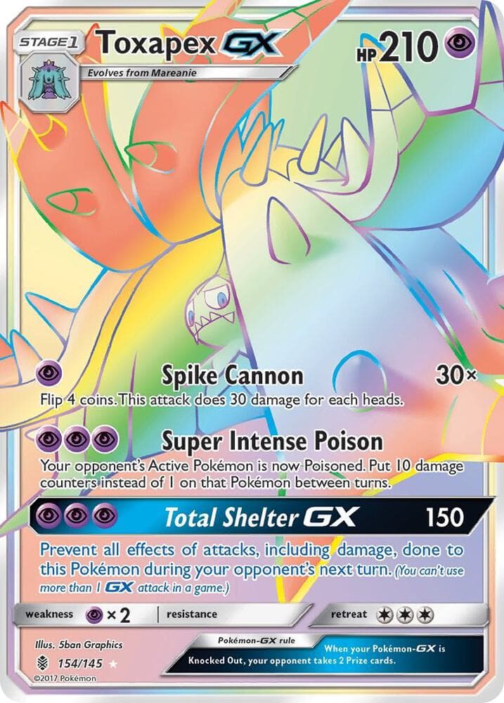Toxapex GX Secret Stage 1