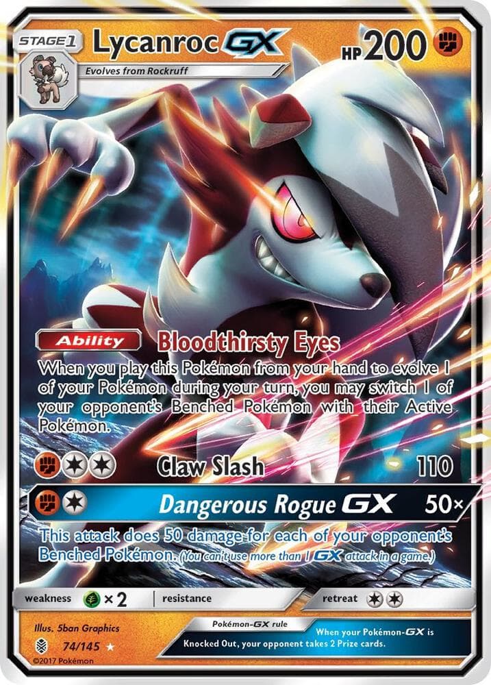 Lycanroc GX Stage 1