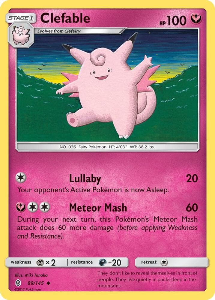 Clefable Stage 1