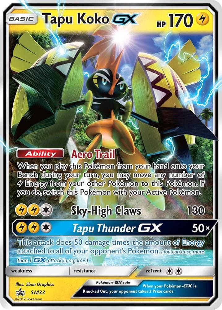 Tapu Koko GX SM33 Basic