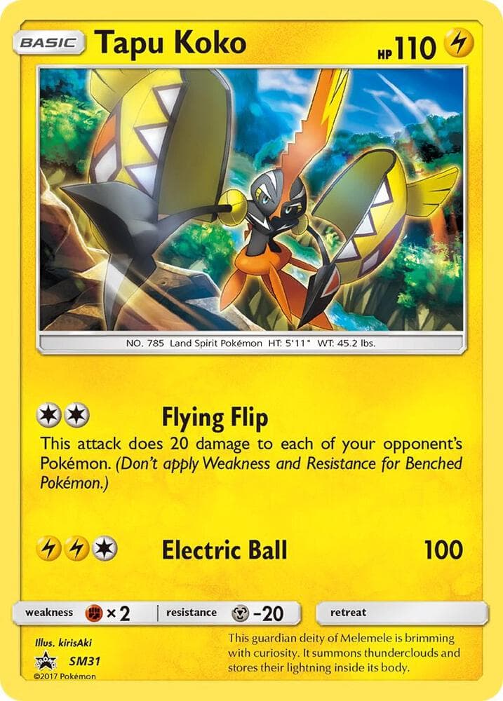 Tapu Koko SM31 Basic