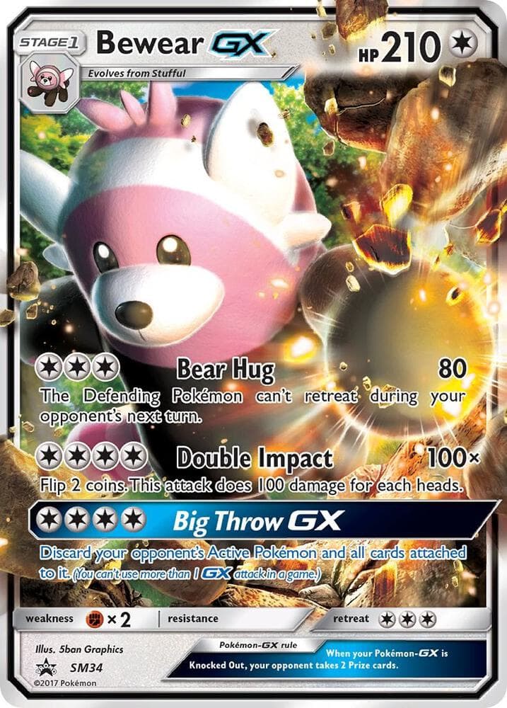 Bewear GX SM34 Stage 1