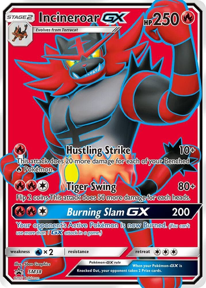 Incineroar GX SM38 Stage 2